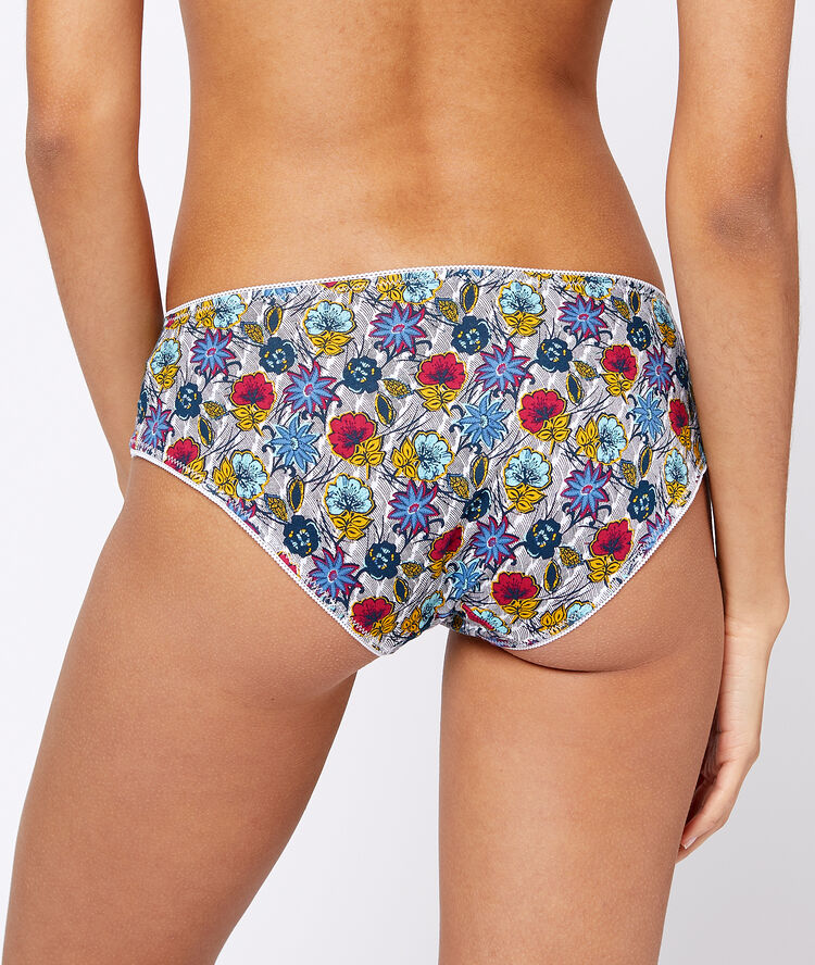 Lote de 3 culotes de algodón rojo.