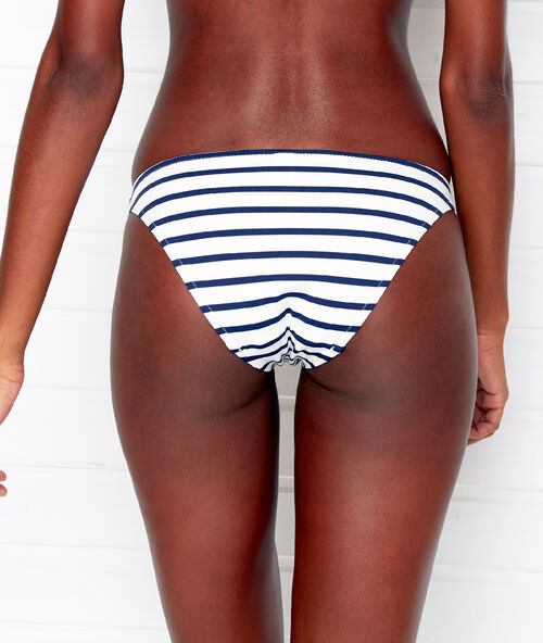 Braguita bikini nudos laterales crudo.