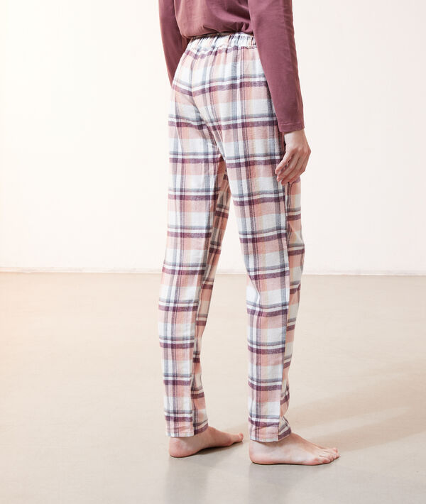 Pantalón estampado de cuadros Pantalón estampado de cuadros;${refinementColor}