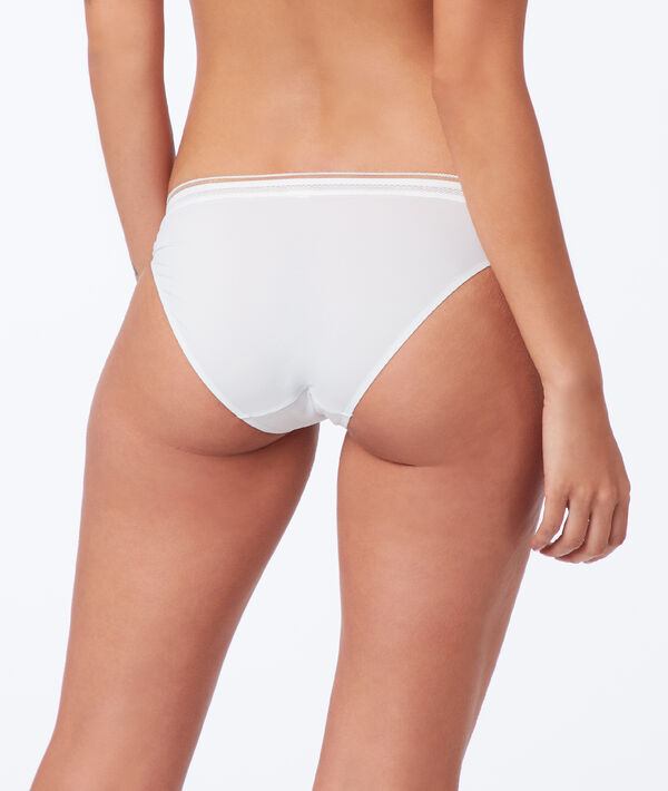 Braguita de microfibra detalles tul Braguita de microfibra detalles tul