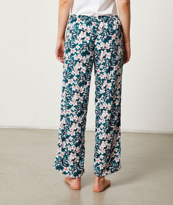 Pantalón estampado floral Pantalón estampado floral;${refinementColor}