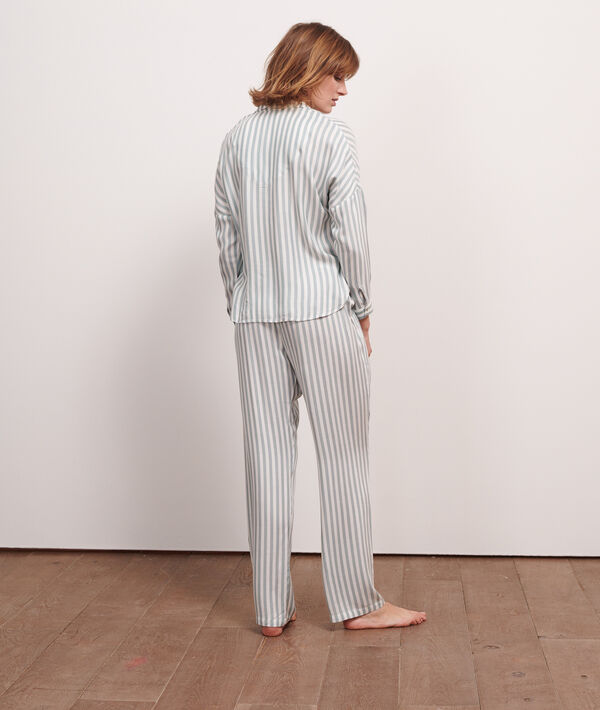 Pantalon à rayures Pantalon à rayures;${refinementColor}