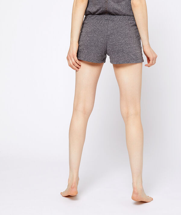 Pantalón corto jaspeado Pantalón corto jaspeado