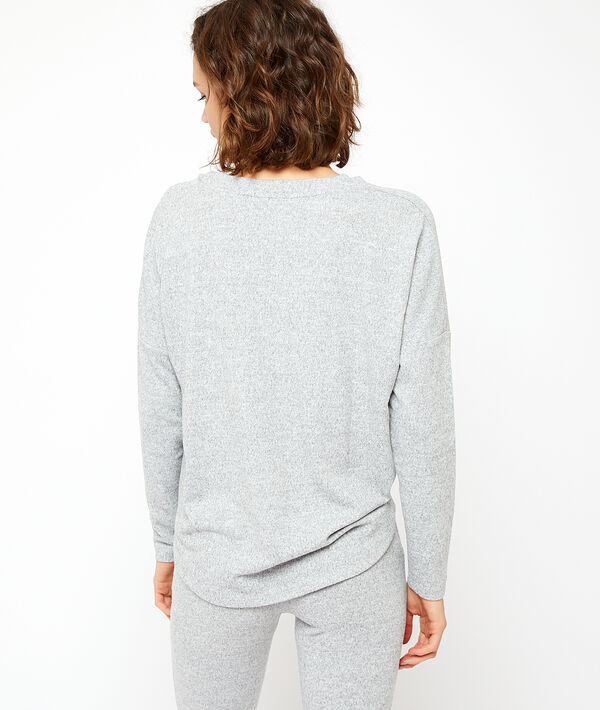 Camiseta con botones homewear Camiseta con botones homewear