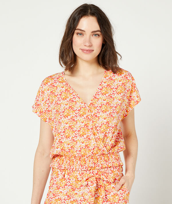 Top estampado floral Top estampado floral;${refinementColor}