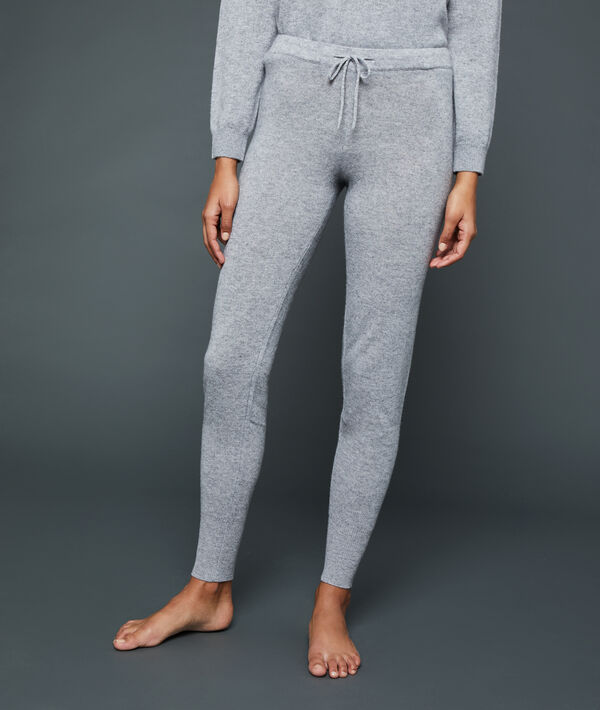 Leggings de cachemir - CACHEMIRE - S - Gris - Mujer - Etam