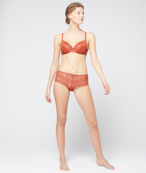 Soutien-gorge n°4 - ampliforme light en dentelle henne.
