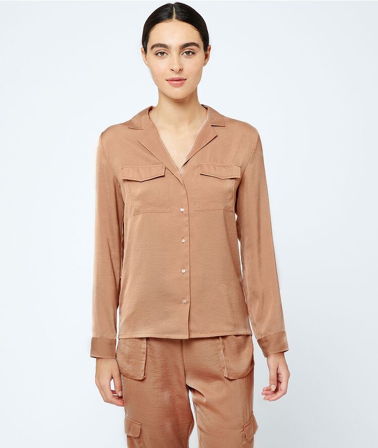 Camisa pijama c.beige.