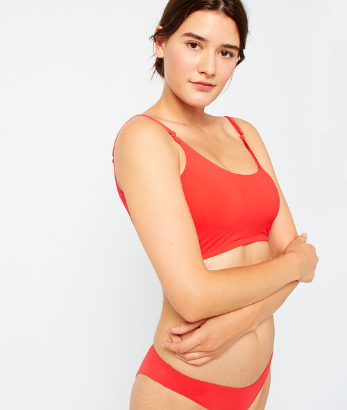 Top bikini liso Top bikini liso