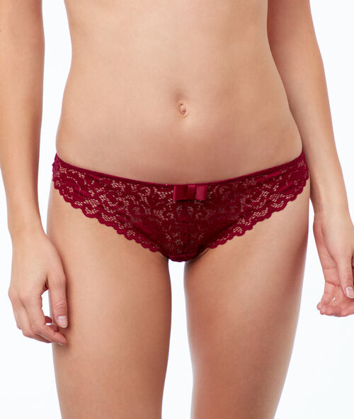 Tanga de encaje Tanga de encaje