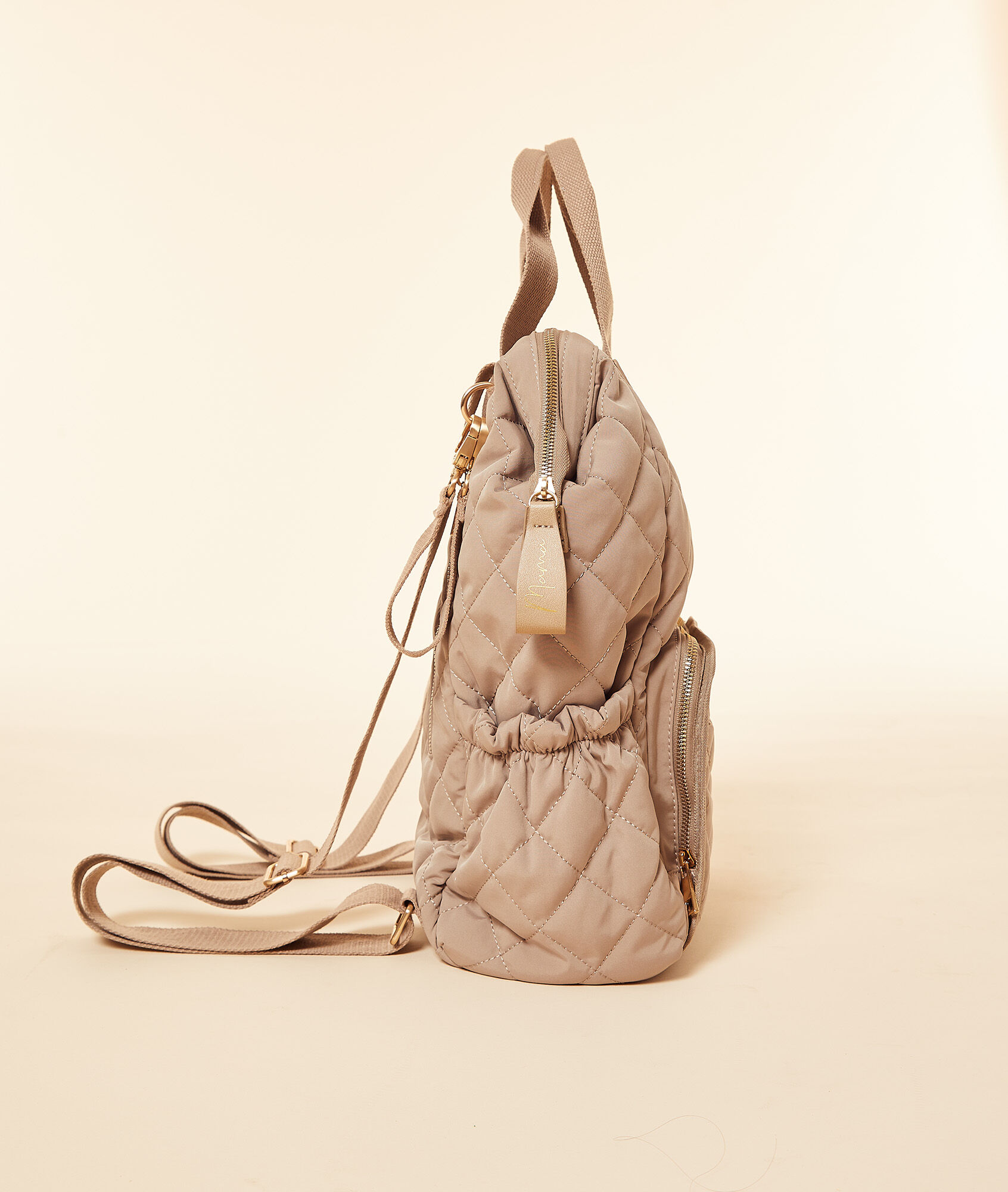 Bolso maternidad tipo mochila - MAMA - TAUPE - ETAM