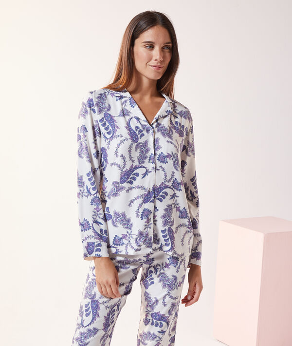 Camisa pijama estampada Camisa pijama estampada;${refinementColor}
