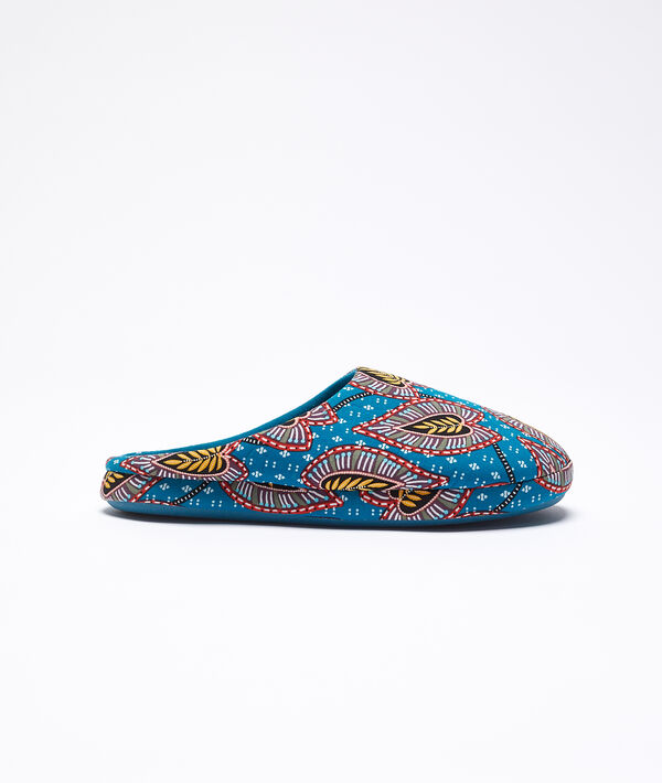 Zapatillas destalonadas estampadas Zapatillas destalonadas estampadas