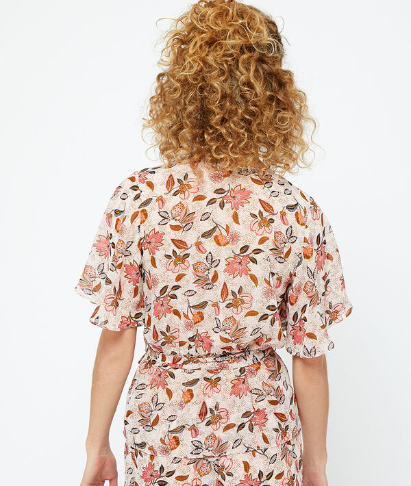Top corto estampado floral Top corto estampado floral;${refinementColor}