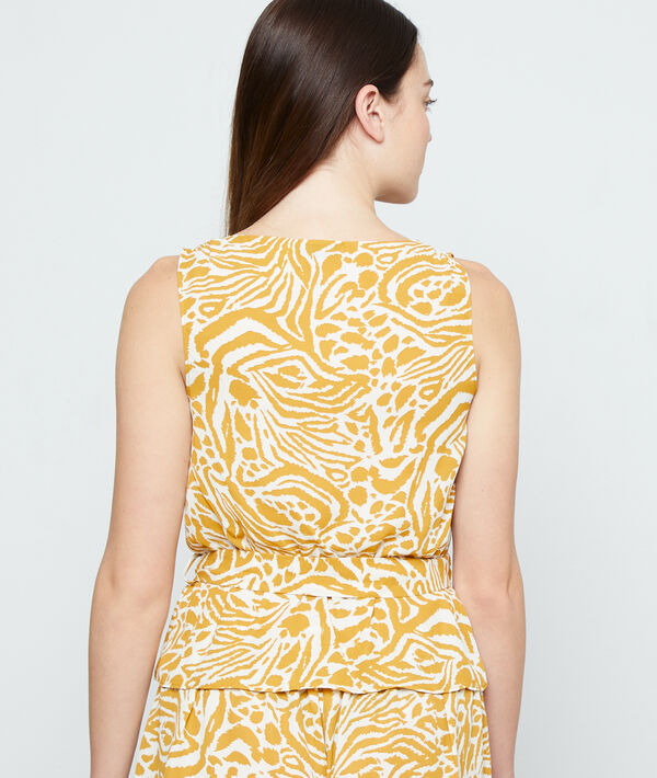 Top anudado estampado Top anudado estampado;${refinementColor}