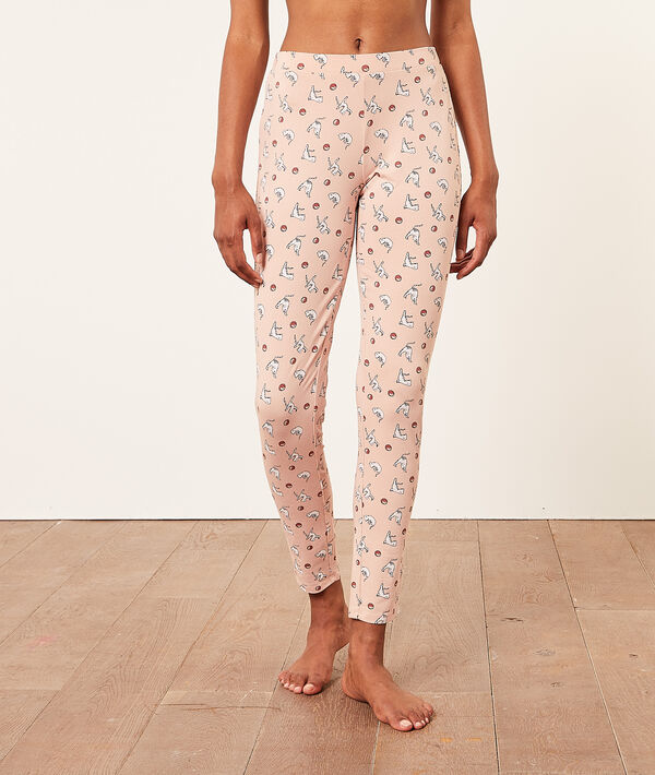 Pantalón pijama estampado gatos Pantalón pijama estampado gatos;${refinementColor}