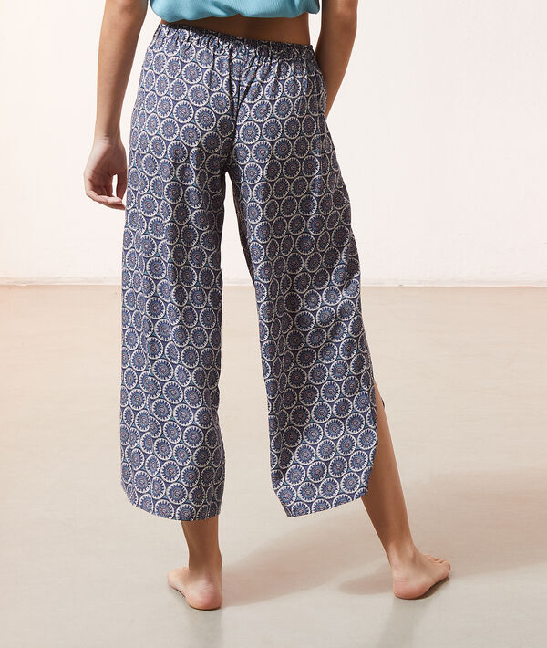 Pantalón 7/8 ancho Pantalón 7/8 ancho;${refinementColor}