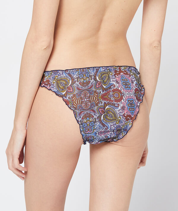 Braguita estampada motivos ondulados Braguita estampada motivos ondulados
