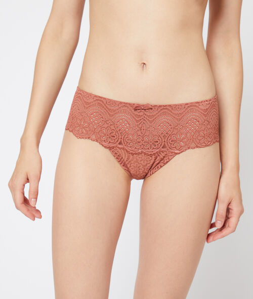 Tanga de encaje floral Tanga de encaje floral