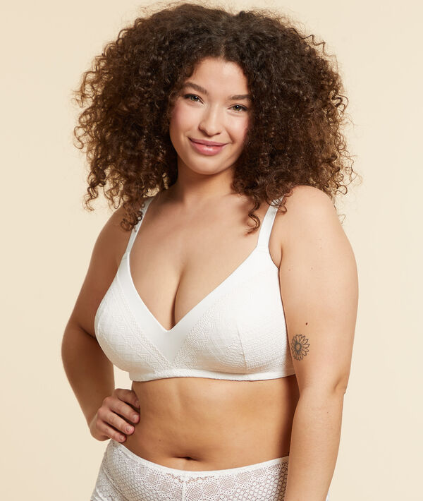Sujetador con foam sin aros, copa fina. copa b-d - MOVE - 85D - Ecru - Mujer - Etam