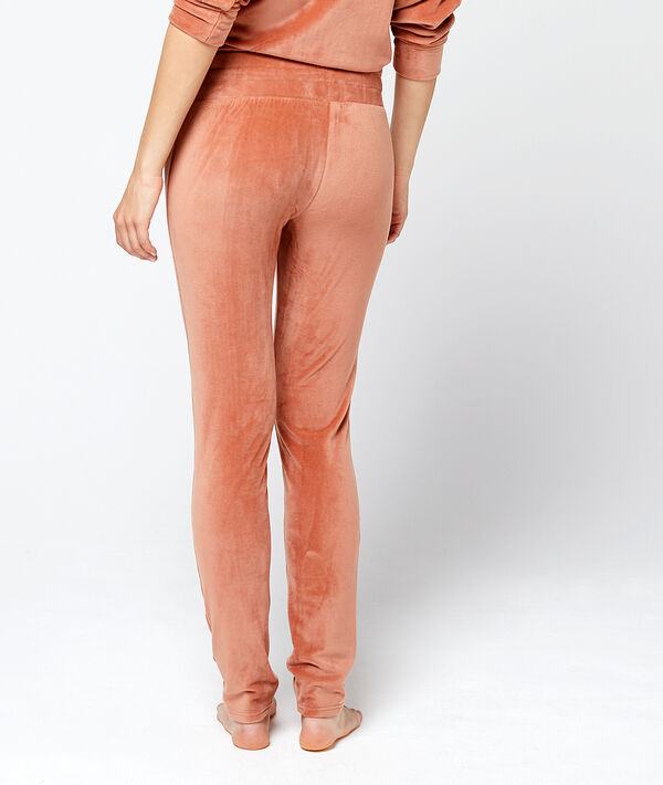 Pantalón homewear terciopelo Pantalón homewear terciopelo