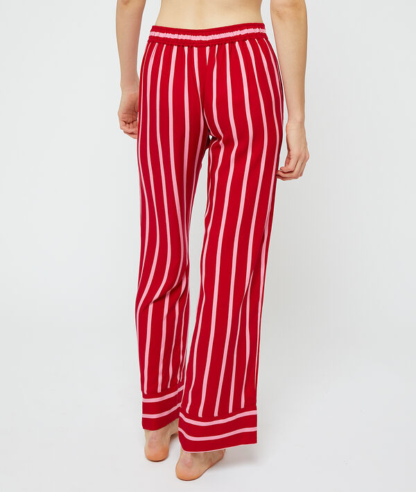 Pantalón pijama estampado de rayas Pantalón pijama estampado de rayas;${refinementColor}