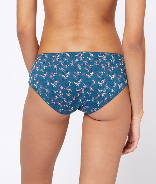 Lote de 3 culotes de algodón rosa.