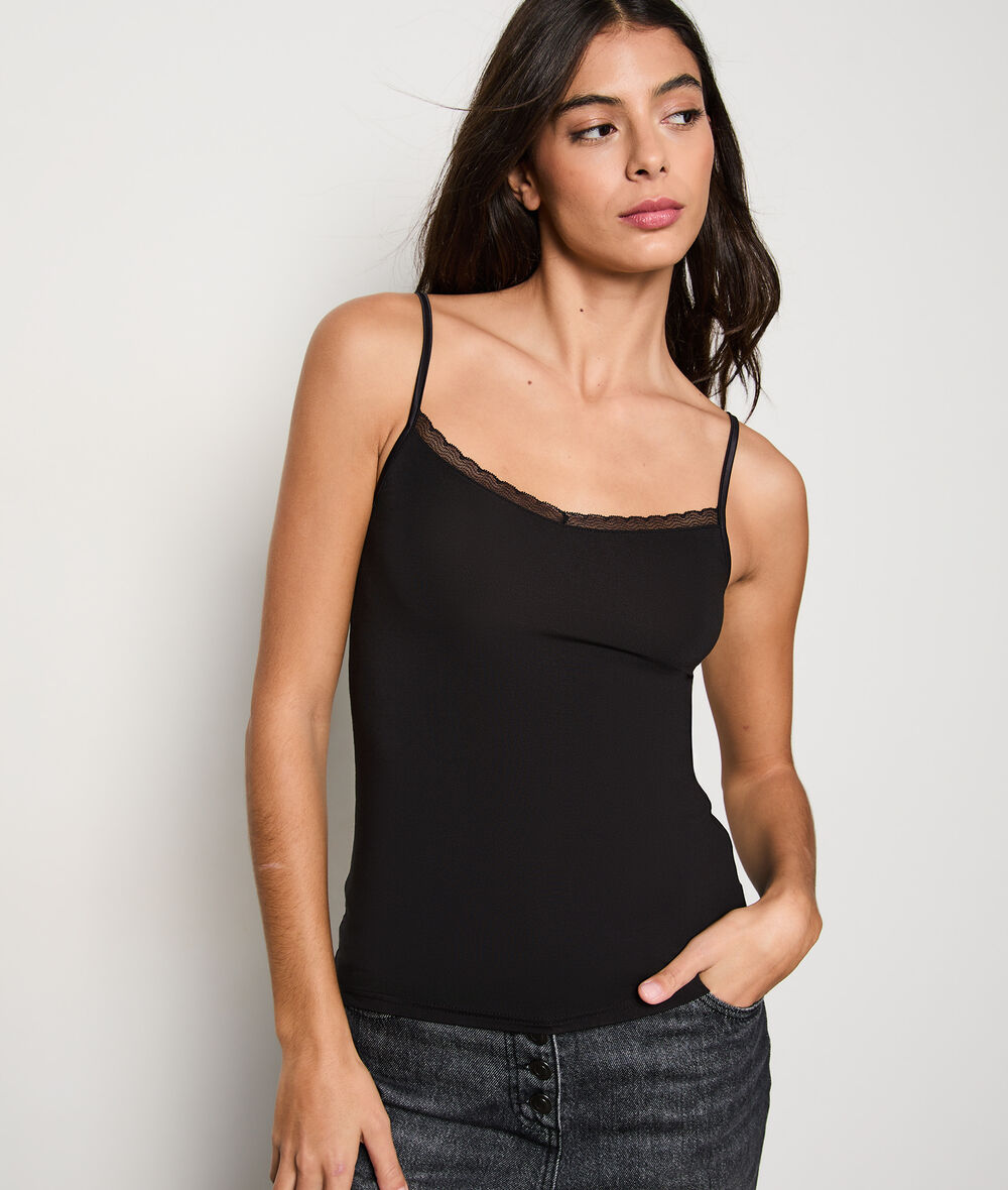 Top viscosa tejido termorregulador - WARM ME UP LACE - ETAM
