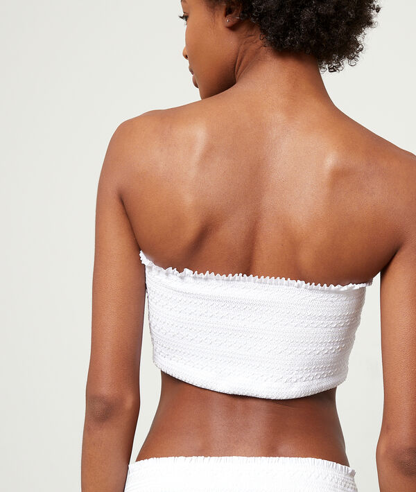 Sujetador bikini bandeau suave relieve Sujetador bikini bandeau suave relieve;${refinementColor}