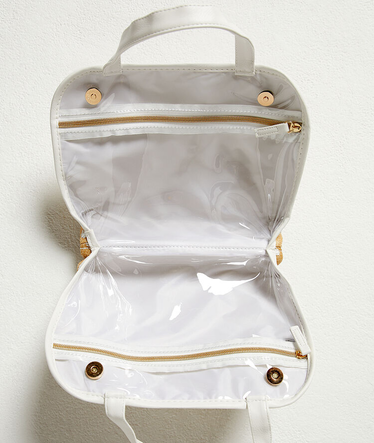 Neceser blanco.