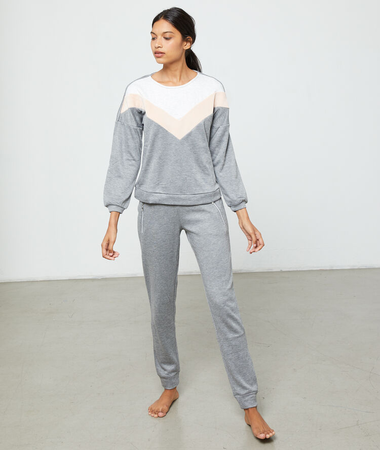 Pantalón homewear c.gris.