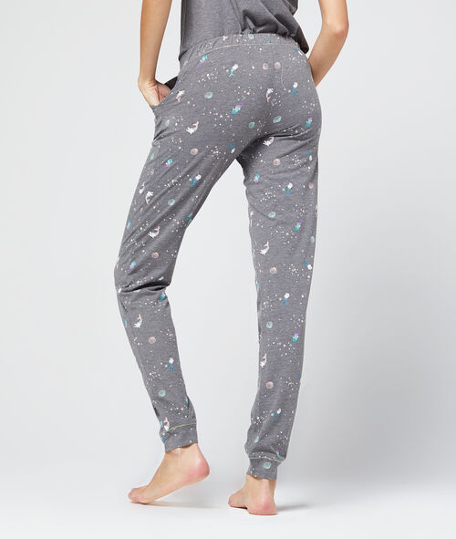 Pantalón estampado fauna marina Pantalón estampado fauna marina