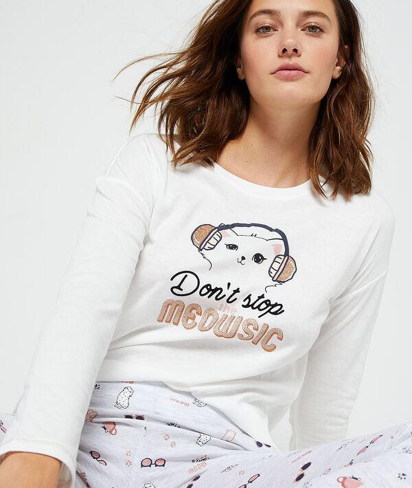 Camiseta 'don't stop the meowsic' Camiseta 'don't stop the meowsic'