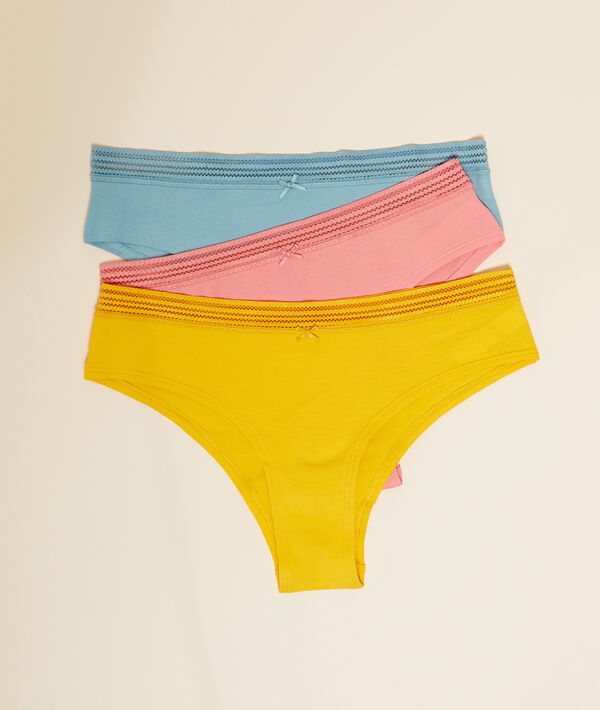 Lote de 3 braguitas brasileñas Lote de 3 braguitas brasileñas;${refinementColor}