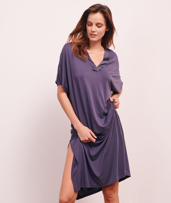Chemise de nuit longue Chemise de nuit longue;${refinementColor}