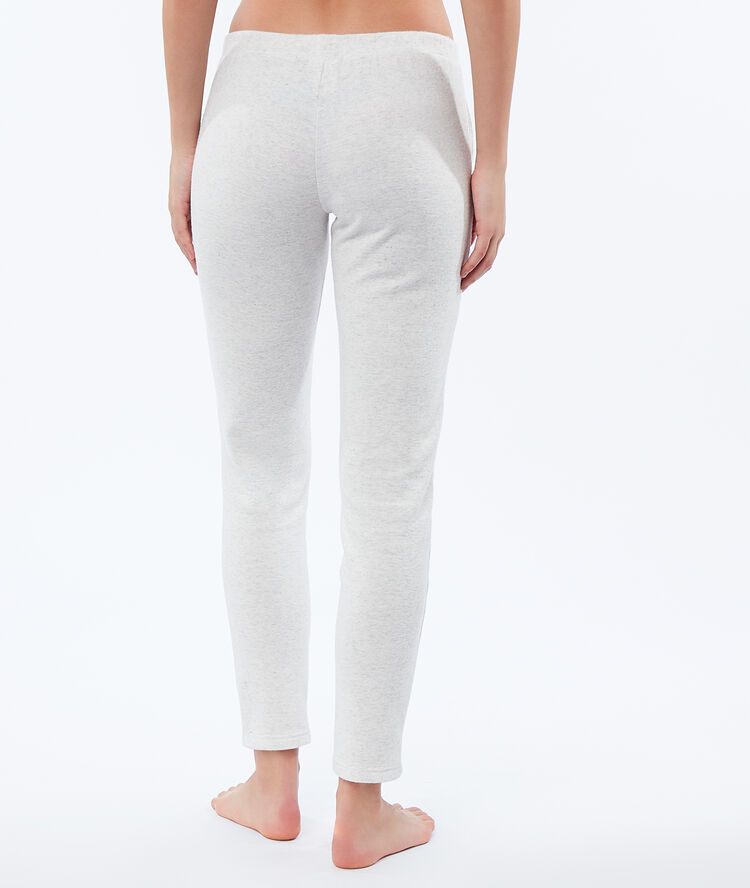 Pantalón tipo leggings crudo.