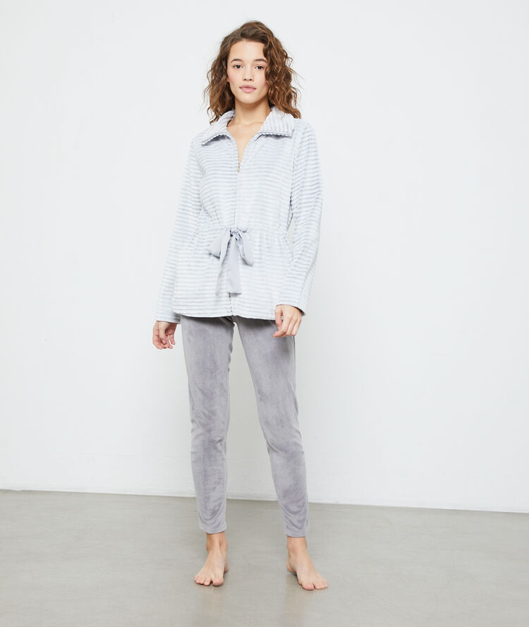 Chaqueta ajustada c.gris.