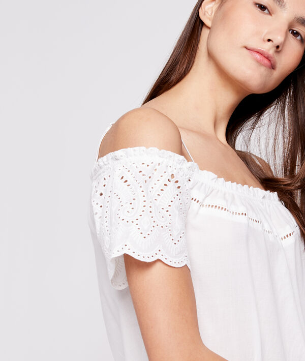 Camisón algodón bordado Camisón algodón bordado