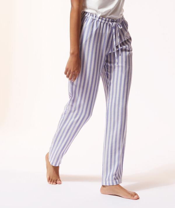 Pantalón pijama estampado de rayas Pantalón pijama estampado de rayas;${refinementColor}