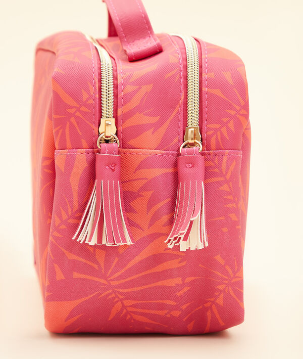 Neceser cremalleras, estampado tropical Neceser cremalleras, estampado tropical;${refinementColor}