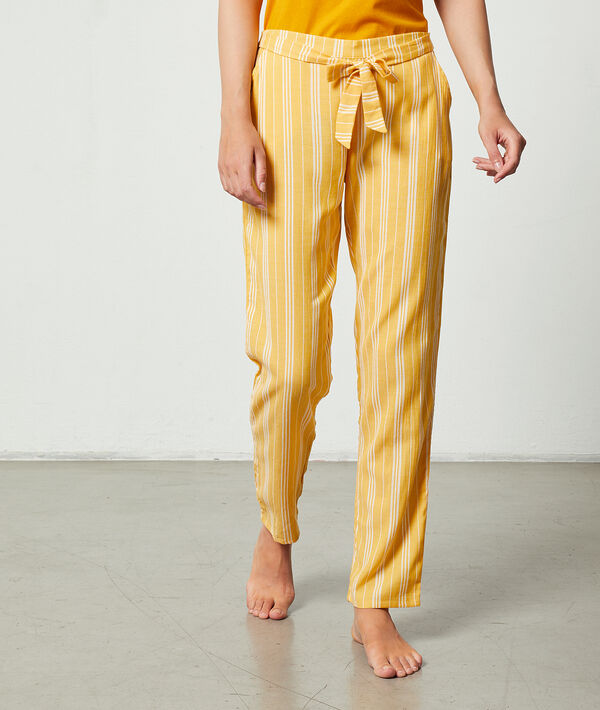 Pantalón estampado de rayas Pantalón estampado de rayas;${refinementColor}