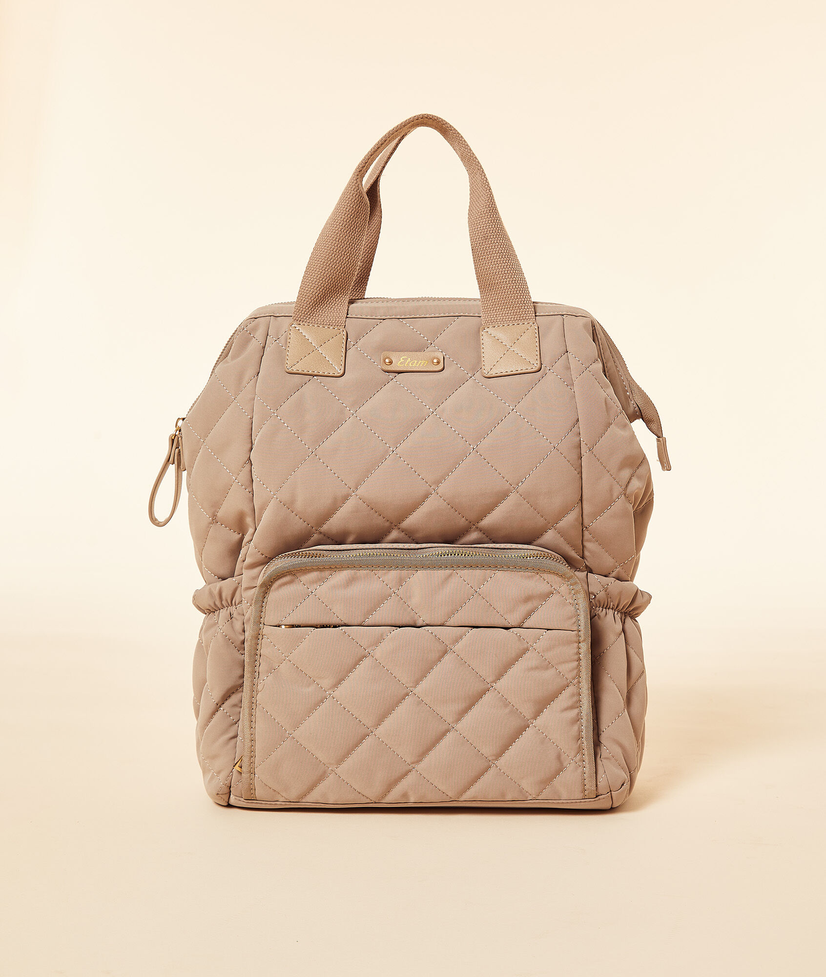 Bolso maternidad tipo mochila - MAMA - TAUPE - ETAM