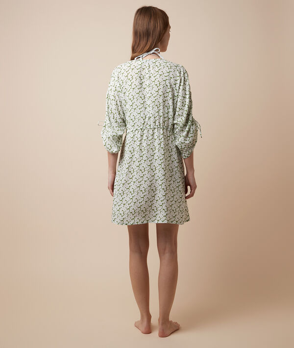 Vestido playero estampado floral Vestido playero estampado floral;${refinementColor}
