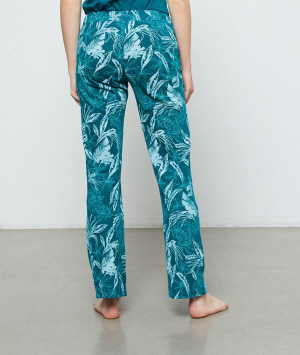Pantalón estampado algodón orgánico Pantalón estampado algodón orgánico;${refinementColor}