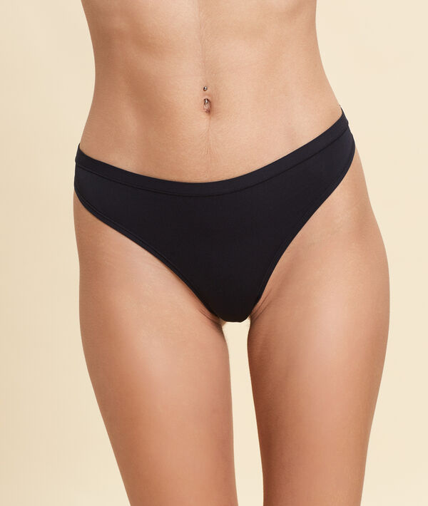 Tanga de microfibra Tanga de microfibra;${refinementColor}