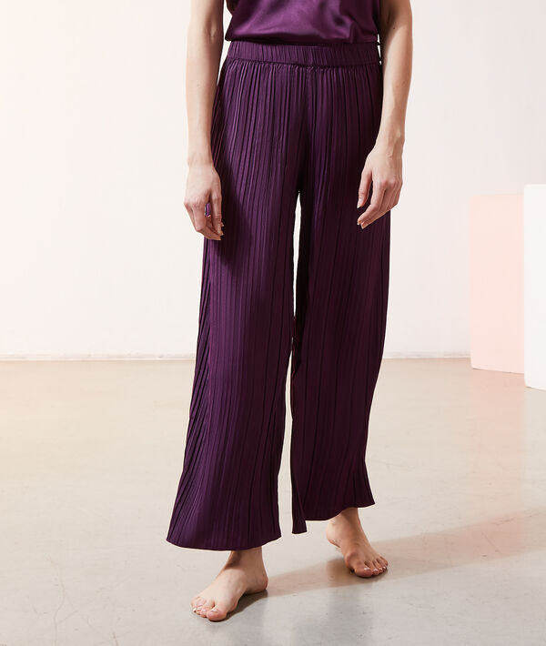 Pantalón ancho plisado Pantalón ancho plisado;${refinementColor}