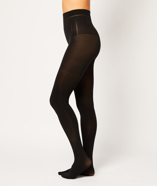 Medias lisas 60d negro.