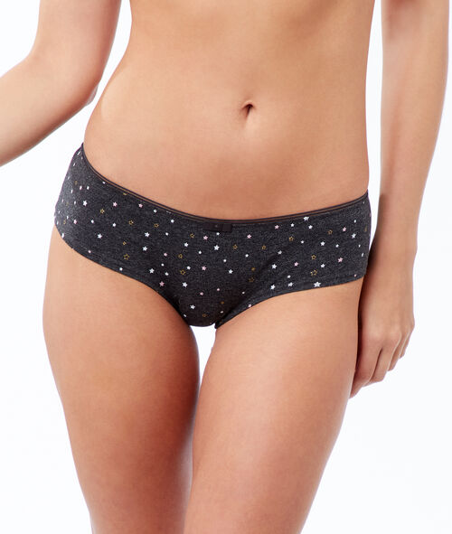Culote de algodón estampado estrellas Culote de algodón estampado estrellas