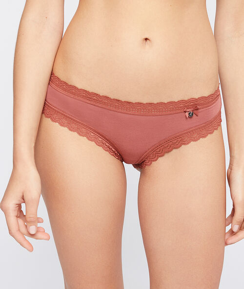 Culote de modal y encaje Culote de modal y encaje