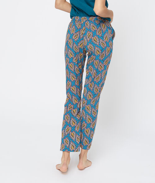 Pantalón estampado 7/8 Pantalón estampado 7/8